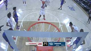 Derrion Reid vs Memphis 9 PTS 4 REB 1 ORB 1 BLK 1 STL [upl. by Kraska218]