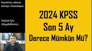 2024 KPSS Son 5 Ay [upl. by Bass507]