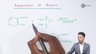 Preparation of Aspirin and Its Uses  Chemistry In Everyday Life  Chemistry Class 12 [upl. by Ilac]