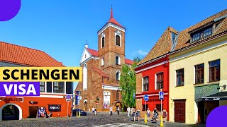 10 Easiest Schengen Countries to Obtain a Schengen Visa [upl. by Aidile]