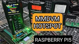 World First  Raspberry PI5  MMDVM Hotspot [upl. by Garnette]