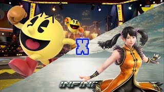 Infinite Azure Moonsiders 1st x PacMan Arena Pac Sky Emotion Tekken 7 Mashup [upl. by Piotr845]