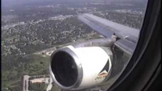 Lockheed L1011 Tristar Take Off Delta Airlines [upl. by Annahsar]