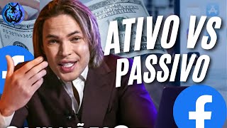 ATIVO VS PASSIVO  THIAGO FINCH EXPLICA [upl. by Cyler]