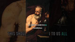 Diogenes  The Importance Of Simplicity diogenes wisdom philosophy [upl. by Noyerb]