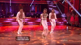 Zendaya amp Valentin Chmerkovskiy amp Gleb Savchenko  Salsa  Dancing With the Stars 2013  Week 8 [upl. by Haik]