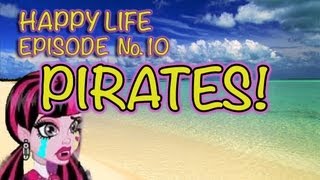 Monster High amp Barbie Doll Videos PIRATES  Ms PlayLA Series Episode 10 [upl. by Enorahs835]