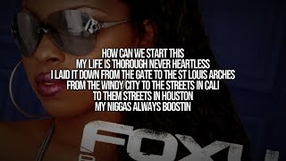 Foxy Brown  730 Lyrics On Screen ft Ronald Isley [upl. by Jennica]