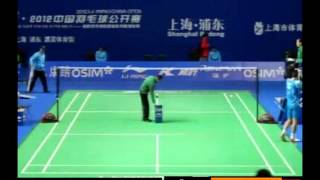 2012 China Open R1 MS Boonsak Ponsana THA VS Wong Wing Ki HK [upl. by Anidal]