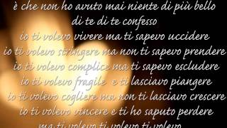 Marco Masini  Video Lyrics  Io ti volevo [upl. by Hege]