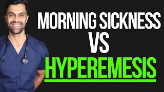 Pregnancy Morning Sickness vs Hyperemesis Gravidarum HG Whats the Difference  Dr Azad [upl. by Ailen]