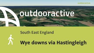 hike in South East England Wye downs via Hastingleigh [upl. by Satterlee]