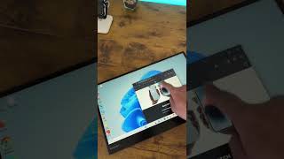 This Monitor adds touchscreen to nontouchscreen Windows Laptops [upl. by Nashom775]