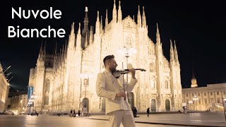 NUVOLE BIANCHE  Ludovico Einaudi  Violin Cover at Duomo di Milano 🎻 [upl. by Ardnasirhc538]