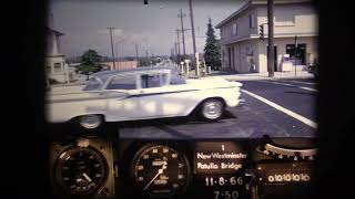 BC Road Trip Time Machine Highway 1  Burnaby to Pattullo Bridge 1966 [upl. by Lytsyrk]