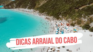 ARRAIAL DO CABO  como chegar onde ficar passeios e dicas imperdíveis [upl. by Shafer]