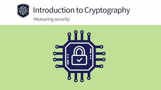 Introduction to Cryptography Measuring Security [upl. by Nicolais863]