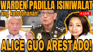 ALICE GUO ARESTADO SA INDONESIA WARDEN PADILLA TAKOT NA TAKOT PARA SA KANYANG PAMILYA [upl. by Marala]