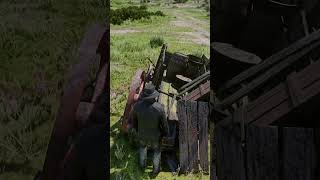 100 players crossed this road and missed this chest  RDR2 [upl. by Gradey]