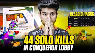 44 SOLO KILLS IN TOP 20 CONQUEROR LOBBY🤯  BGMI HIGHLIGHT [upl. by Socher]