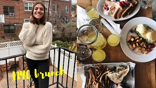 Boozy brunch in NYC drunk footage  TinaMarie [upl. by Cr488]