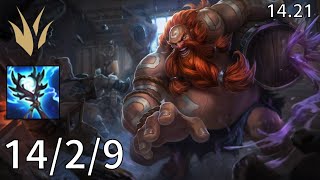 Gragas Jungle vs Shyvana  EUW Master  Patch 1421 [upl. by Jesus]