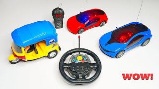 remote control sports car Remote Control BMW Car recycle lighting toy Unboxing And Testing [upl. by Anertal]