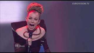 Rona Nishliu  Suus  Albania  Live  Grand Final  2012 Eurovision Song Contest [upl. by Flaherty]