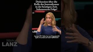 Ein Ausschnitt von Melanie Amann bei Markus Lanz von 29092022 Politik und die Medien shorts [upl. by Drofdeb]