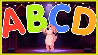 ABCD Song  Learn the Alphabet  ABC Nursery Rhyme [upl. by Nolrac]