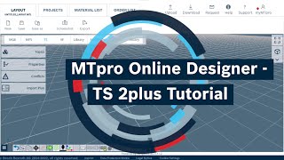 EN Bosch Rexroth MTpro Online Designer HowTo video – TS 2plus [upl. by Jansson146]