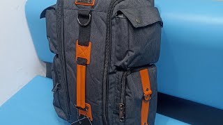 Witzman Malti Function Waterproof 40 Liter Backpack IMO 01875166809 [upl. by Laban]