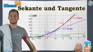 Sekante und Tangente  Klasse 10 ★ Übung 3 [upl. by Olfe]