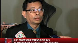 UP professor warns of federalism risks [upl. by Ertha954]