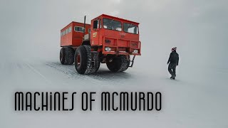 4 vehicles custom built for Antarctica [upl. by Harriot]