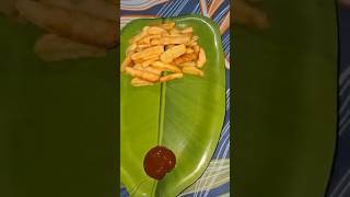 Homemade French fries 😋 yt shorts [upl. by Hinman843]