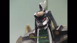 Zyuranger burai and Dragon Cesar [upl. by Hobie]