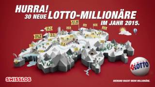 Swisslos Swiss Lotto  Niemand macht mehr Millionäre [upl. by Eejan237]