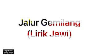 JALUR GEMILANG Lirik Jawi [upl. by Laurence]