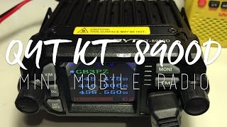 QYT KT8900 Mini Transceiver  American Stations On GB3PZ [upl. by Roee]