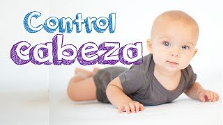 Como hacer para que mi bebe sostenga la cabeza Sostén cefálico el control de la cabeza del bebé [upl. by Bow]