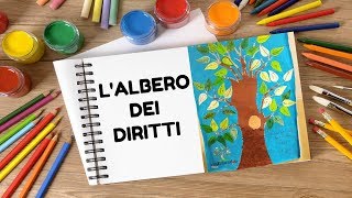 LALBERO DEI DIRITTI  Mosaico  Laboratorio per bambini [upl. by Ahsiem]