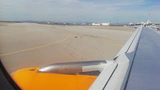 Takeoff Enfidha airport Tunisia 30112018  MT821 [upl. by Lamrert]