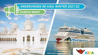 AIDA Winter 202122 Änderungen Zielgebiete amp Impfpflichten im Überblick [upl. by Koch]