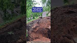 North Alabama tornado and storm damage [upl. by Ahsinot]