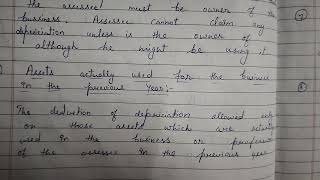 Depreciation and Rules regarding the claim of deduction of depreciationINCOME TAX B COM amp BBA📚📚 [upl. by Giacinta]