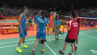 AhmadNatsir vs ZhangZhao  Rio Olympics [upl. by Arutnev]