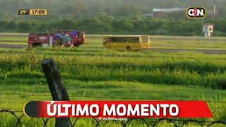 Amenaza de bomba en el aeropuerto Silvio Pettirossi [upl. by Hinson]