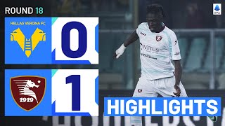 VERONASALERNITANA 01  HIGHLIGHTS  Tchaouna scores to give Salernitana win  Serie A 202324 [upl. by Vins]