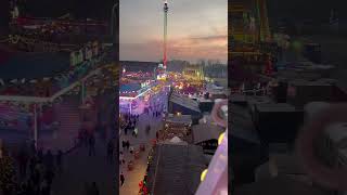 Christmas Market view from above is ✨MAGICAL✨ christmas christmasmarket germany europe holiday [upl. by Kannry]